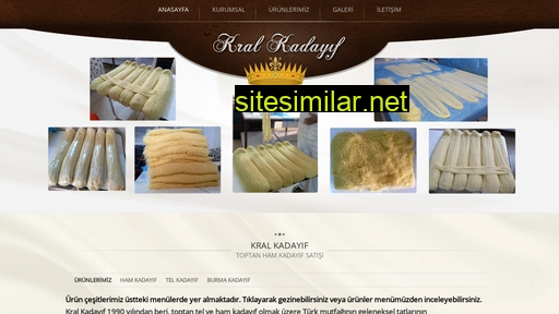 kralkadayif.com.tr alternative sites