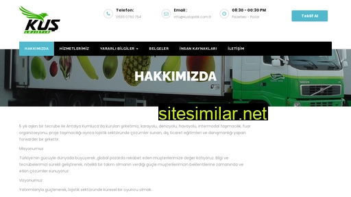 kuslojistik.com.tr alternative sites