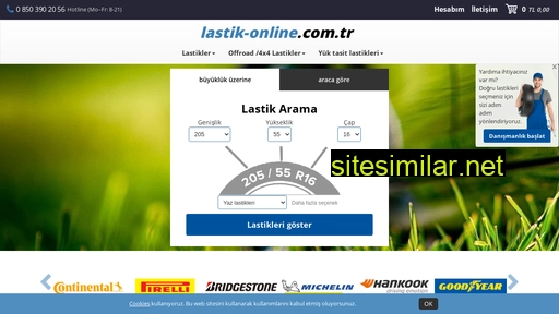 lastik-online.com.tr alternative sites