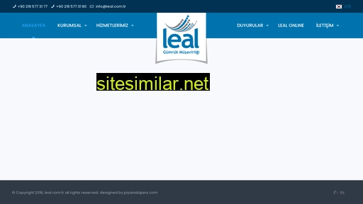 leal.com.tr alternative sites
