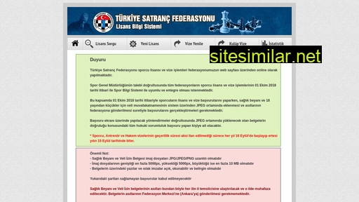 lisans.tsf.org.tr alternative sites