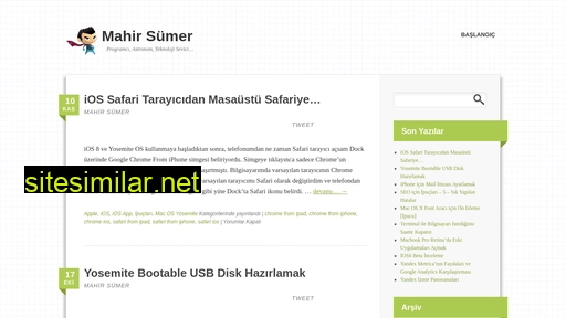 mahirsumer.com.tr alternative sites