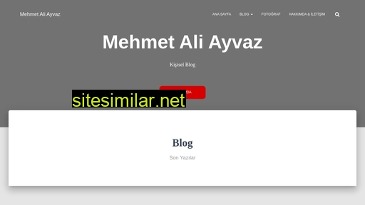 mehmetaliayvaz.com.tr alternative sites