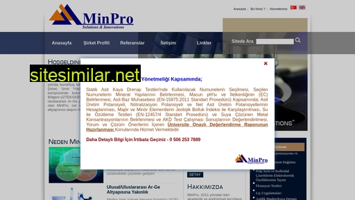 minpro.com.tr alternative sites