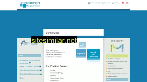 Msearch similar sites