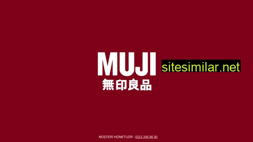 muji.com.tr alternative sites
