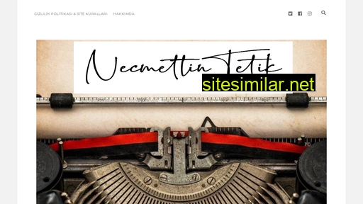necmettintetik.com.tr alternative sites
