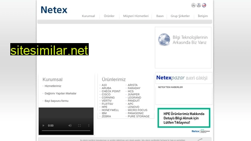 netex.com.tr alternative sites
