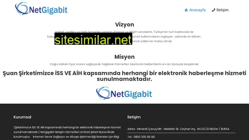 netgigabit.com.tr alternative sites