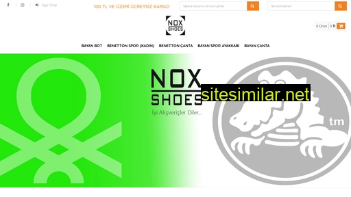 noxshoes.com.tr alternative sites