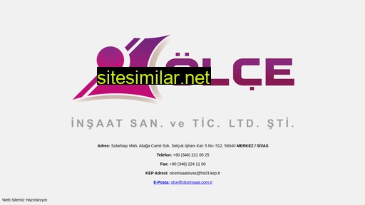 olceinsaat.com.tr alternative sites