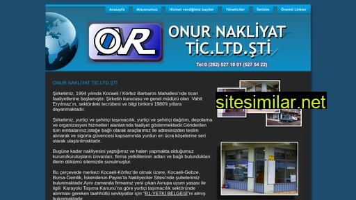 onurnakliyat.com.tr alternative sites