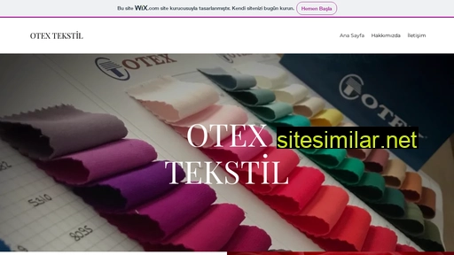 otex.com.tr alternative sites