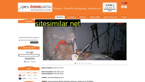 ozenelmetal.com.tr alternative sites