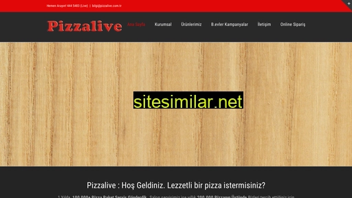 pizzalive.com.tr alternative sites