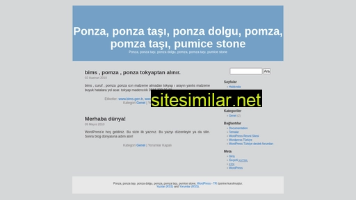 ponza.gen.tr alternative sites