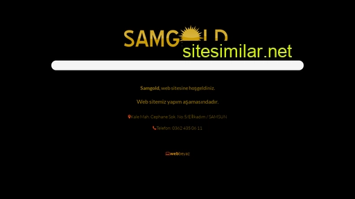 samgold.com.tr alternative sites