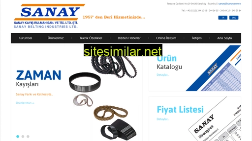 sanay.com.tr alternative sites