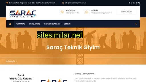 saracteknikgiyim.com.tr alternative sites