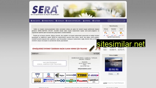 serabeton.com.tr alternative sites