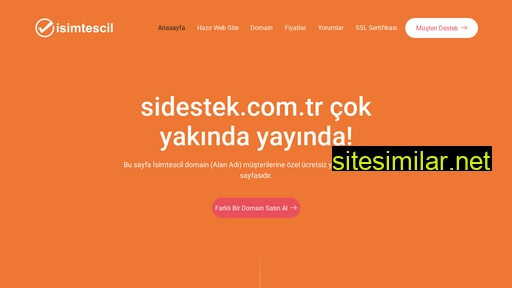 sidestek.com.tr alternative sites