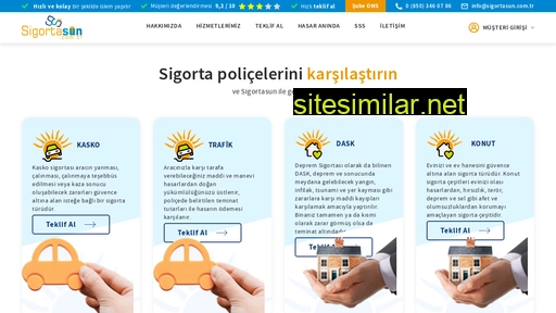 sigortasun.com.tr alternative sites