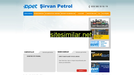 sirvanpetrol.com.tr alternative sites