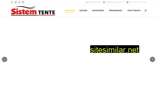 sistemtente.com.tr alternative sites