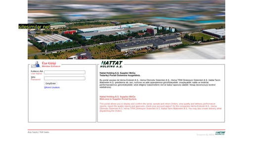 supplier.hattat.com.tr alternative sites