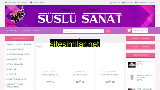 suslusanat.com.tr alternative sites