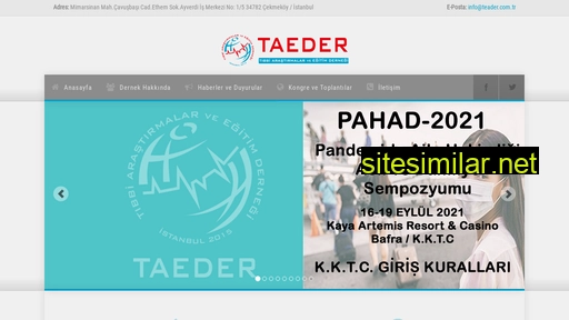 Taeder similar sites