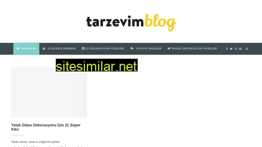 tarzevim.com.tr alternative sites