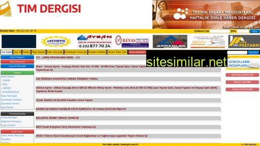 timdergisi.com.tr alternative sites