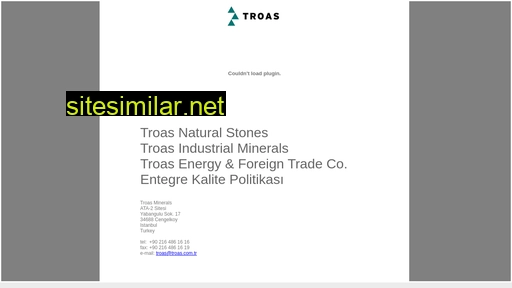 troas.com.tr alternative sites