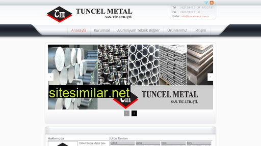 tuncelmetal.com.tr alternative sites