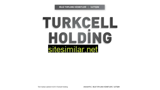 turkcellholding.com.tr alternative sites