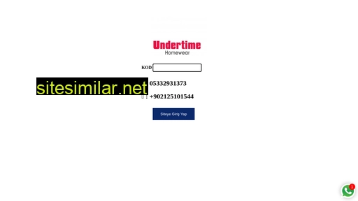 undertime.com.tr alternative sites