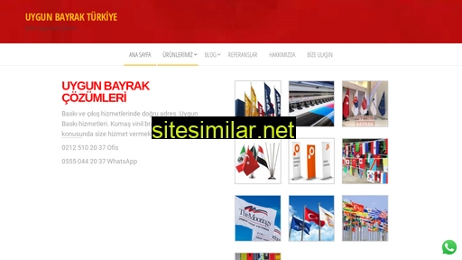 uygunbayrak.com.tr alternative sites