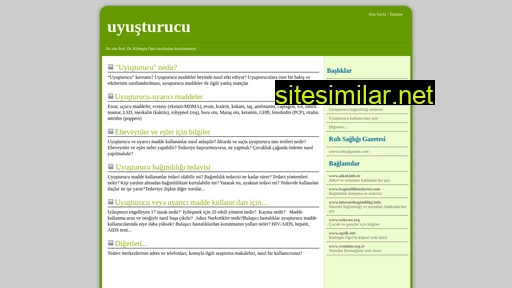 uyusturucu.info.tr alternative sites