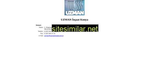 uzmaninsaat.com.tr alternative sites