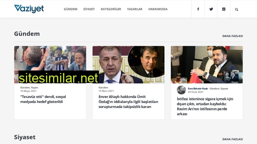 vaziyet.com.tr alternative sites