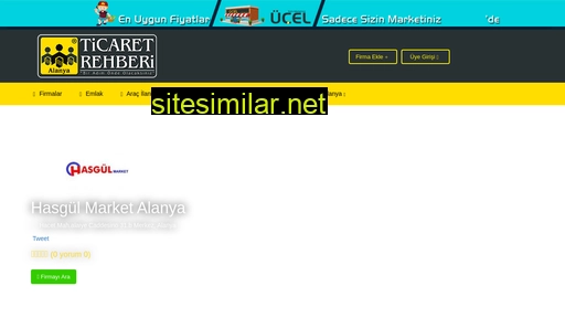 hasgül.com.tr alternative sites