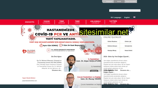 yasamhastanesi.com.tr alternative sites