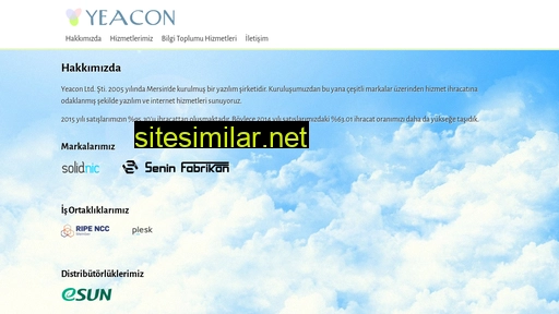 yeacon.com.tr alternative sites