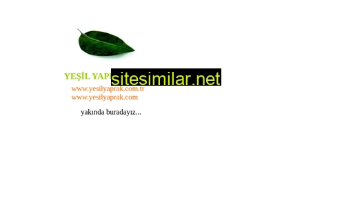 yesilyaprak.com.tr alternative sites