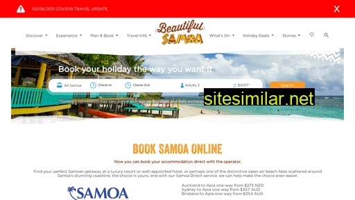 Samoa similar sites
