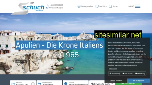 schuch.travel alternative sites
