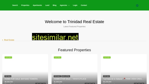 trinidadrealestate.co.tt alternative sites