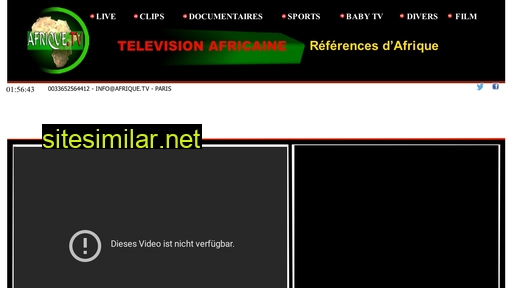 afrique.tv alternative sites