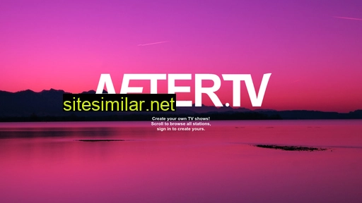 after.tv alternative sites